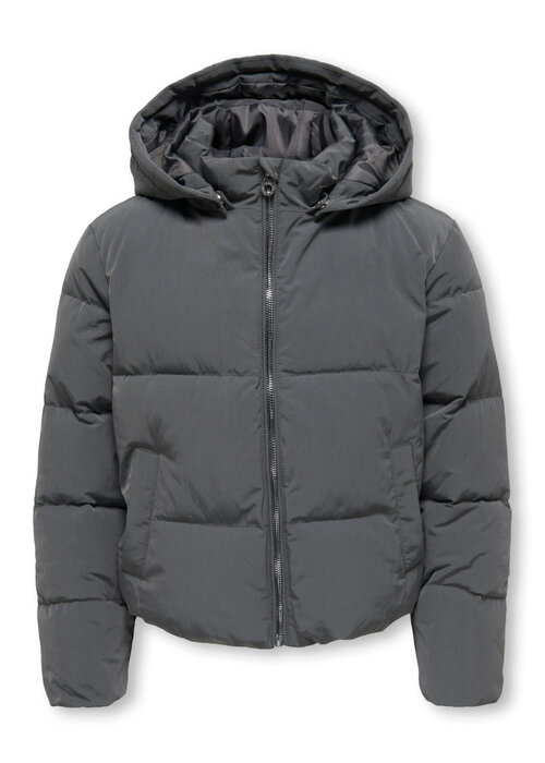Only Kids ONLY KOGDOLLY LIFE SHT PUFFER JACKET OTW NOOS Grey