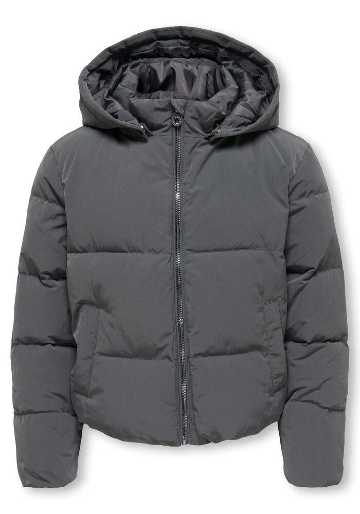 ONLY KOGDOLLY LIFE SHT PUFFER JACKET OTW NOOS Grey