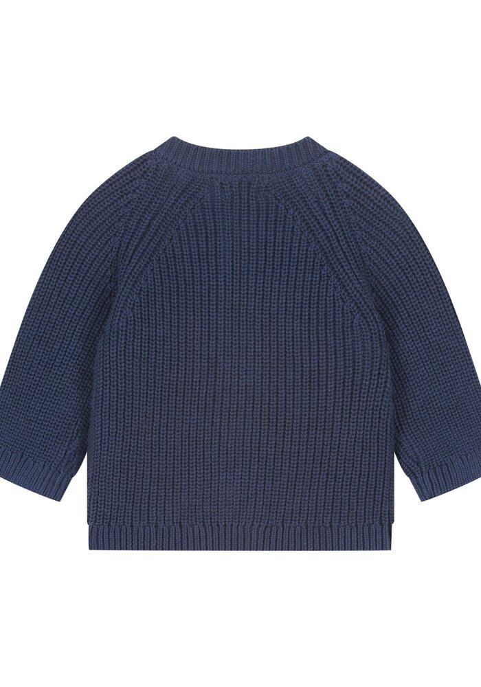 A Tiny Story baby cardigan Dark Blue