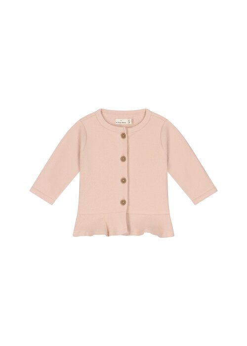 A TINY STORY A Tiny Story baby cardigan Old pink