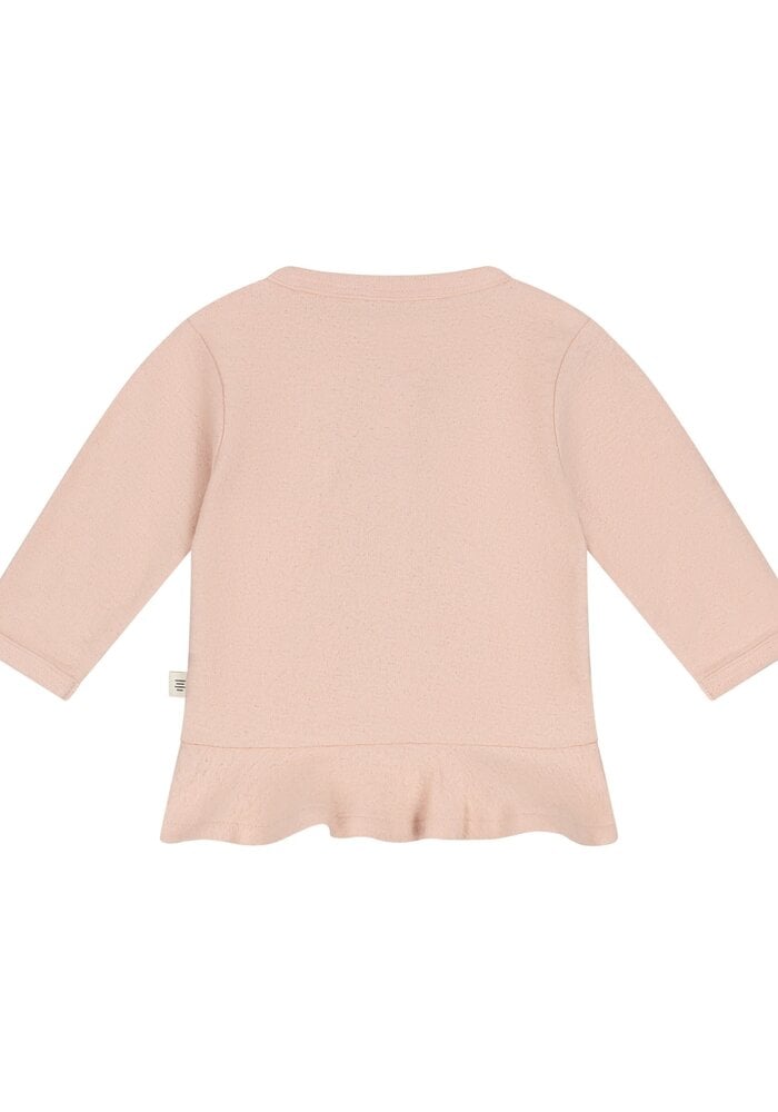 A Tiny Story baby cardigan Old pink