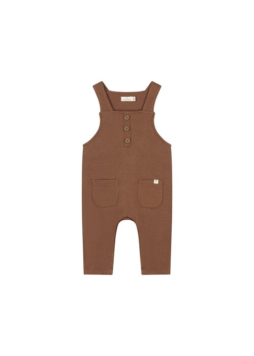 A TINY STORY A Tiny Story baby dungaree Coffee