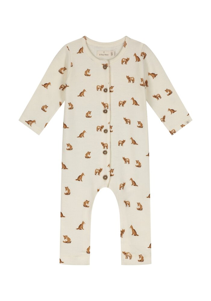 A Tiny Story baby suit Ivory