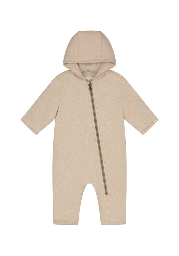 A Tiny Story baby suit Beige melange