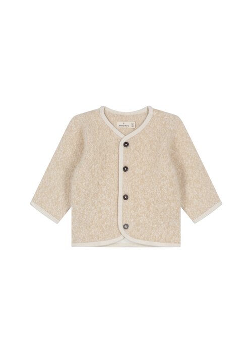 A TINY STORY A Tiny Story baby jacket Cookie