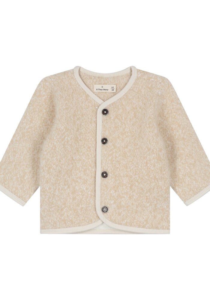 A Tiny Story baby jacket Cookie