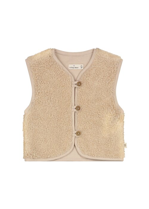 A TINY STORY A Tiny Story baby waistcoat Cookie