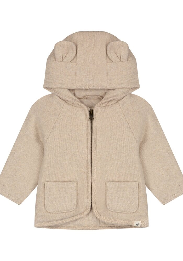 A Tiny Story baby jacket Beige melange