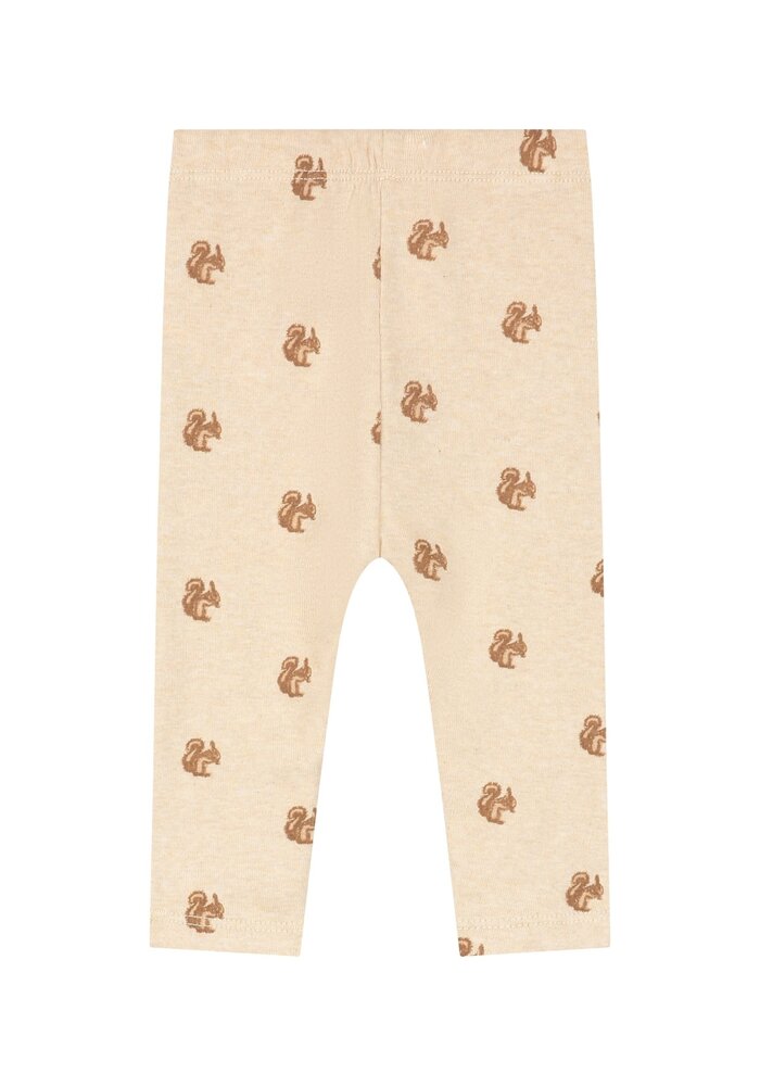 A Tiny Story baby pants Beige melange