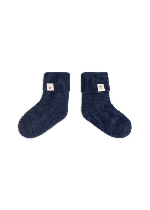 A TINY STORY A Tiny Story baby slippers Dark Blue