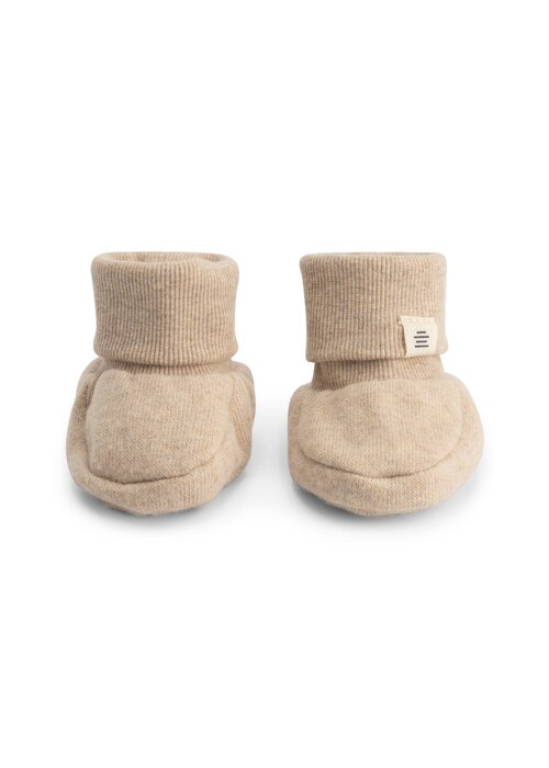 A TINY STORY A Tiny Story baby slippers Beige melange