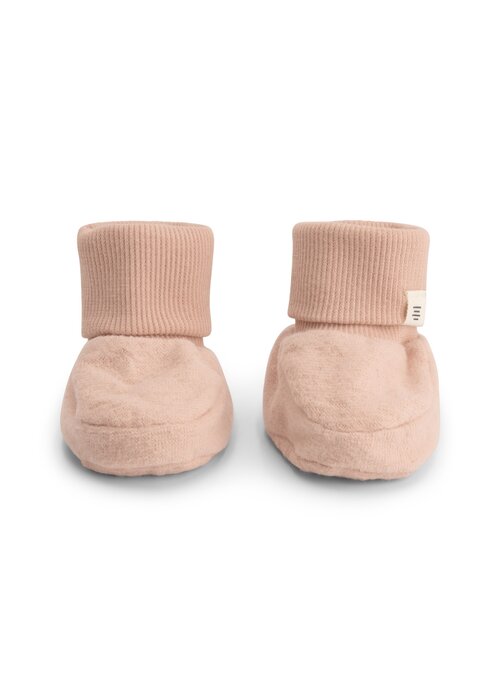 A TINY STORY A Tiny Story baby slippers Old pink