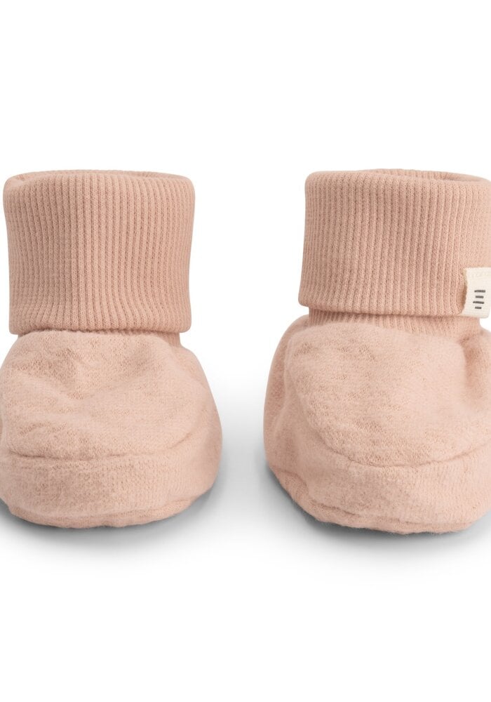 A Tiny Story baby slippers Old pink