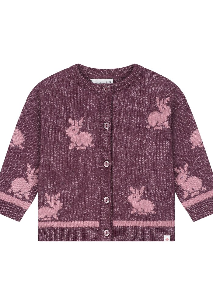 Babyface baby girls cardigan Bordeaux