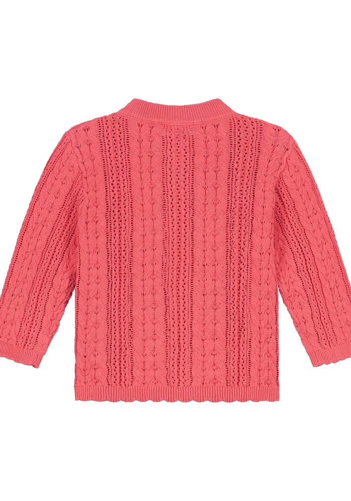 Babyface baby girls cardigans Strawberry