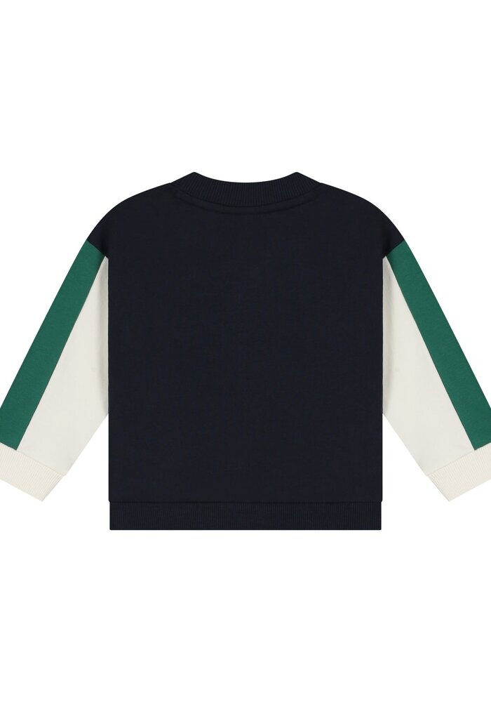 Babyface baby boys sweat cardigan Navy