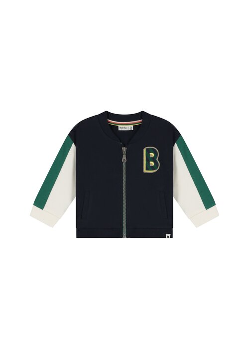 Babyface Babyface baby boys sweat cardigan Navy