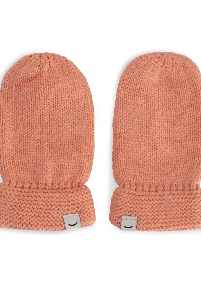 Babyface baby unisex gloves Salmon