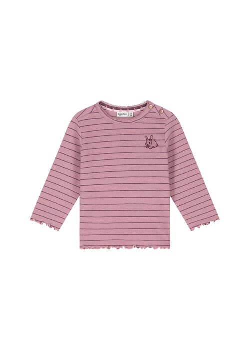 Babyface Babyface baby girls t-shirt long sleeve Rosewood