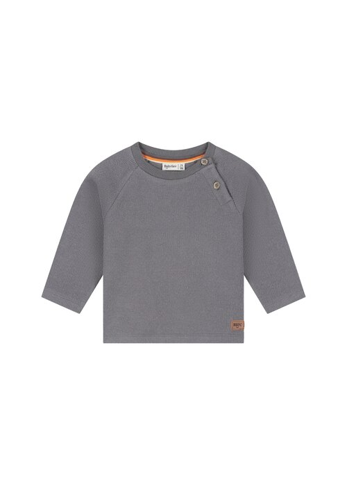 Babyface Babyface baby boys T-shirt longsleeve Steel
