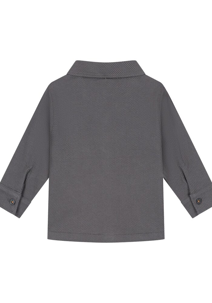 Babyface baby boys shirt longsleeve Steel