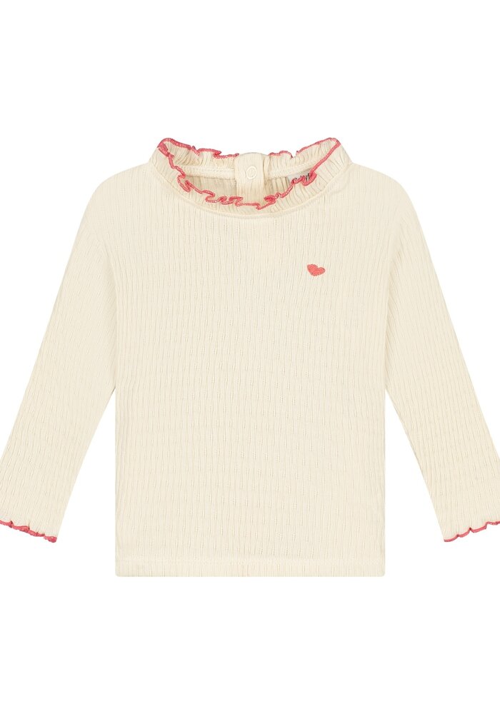 Babyface baby girls t-shirt long sleeve Creamys