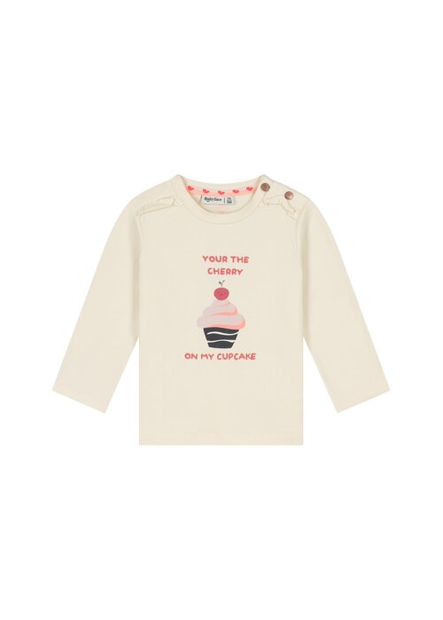 Babyface Babyface baby girls t-shirt long sleeve Creams