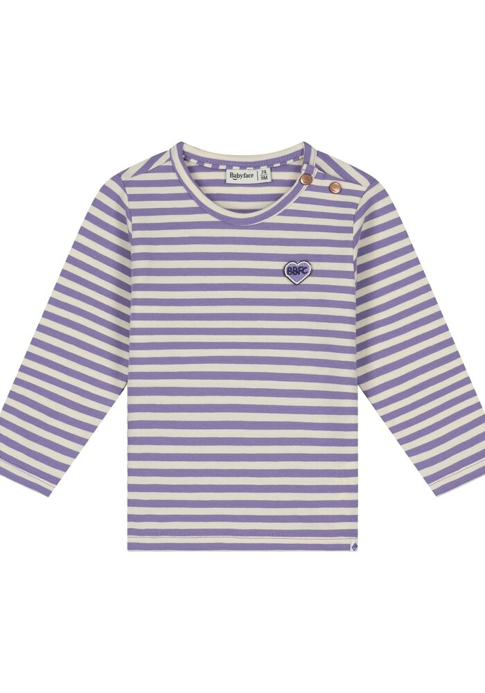 Babyface baby girls t-shirt long sleeve Faded Plum