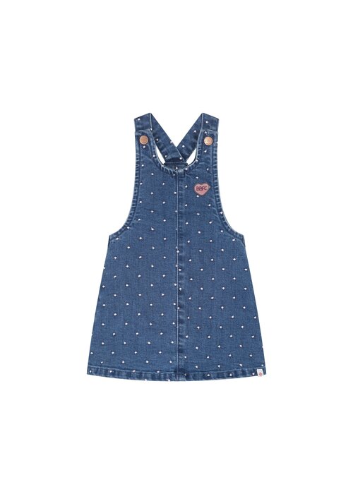 Babyface Babyface baby girls dress sleeveless Medium blue denim