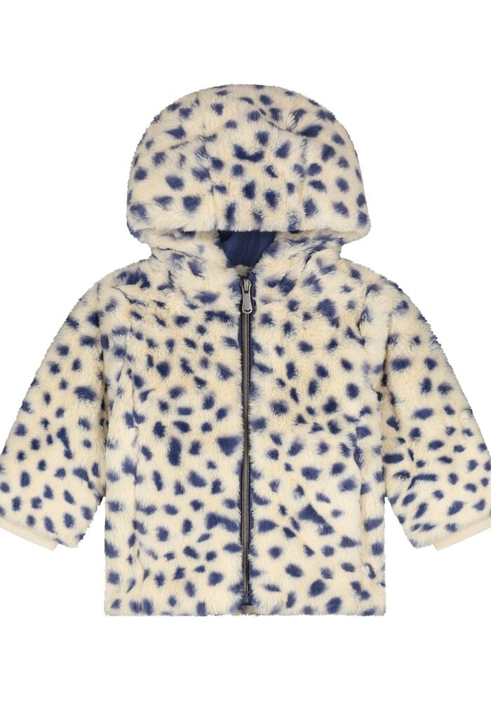 Babyface baby girls fake fur jacket Cream