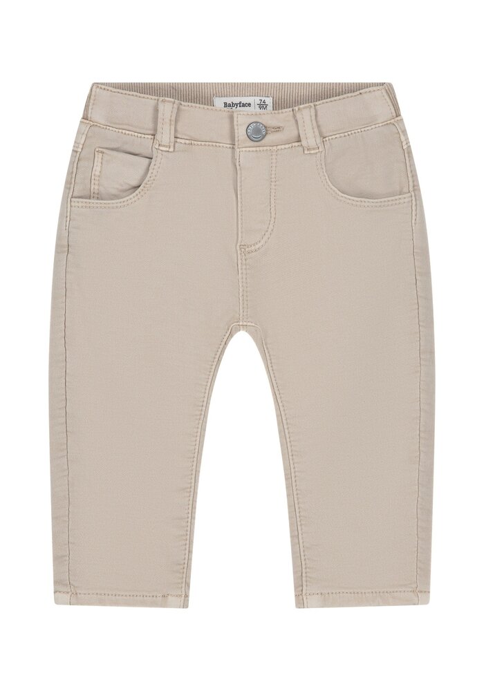Babyface baby boys pants - wider fit Nougat
