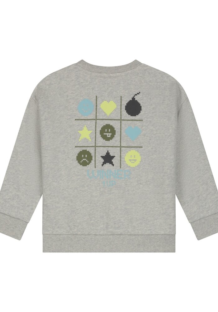 Stains and Stories boys sweatshirt Light Grey Melee