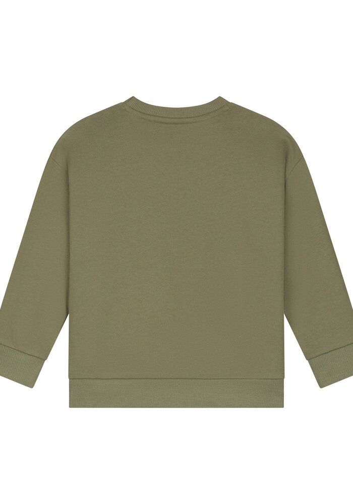 Stains and Stories boys sweatshirt Army