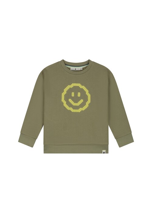 STAINS AND STORIES Stains and Stories boys sweatshirt Army