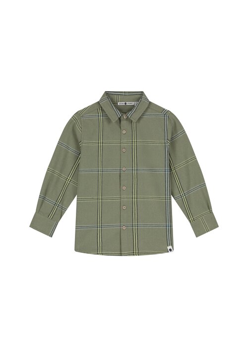 STAINS AND STORIES Stains and Stories boys shirt long sleeve Army