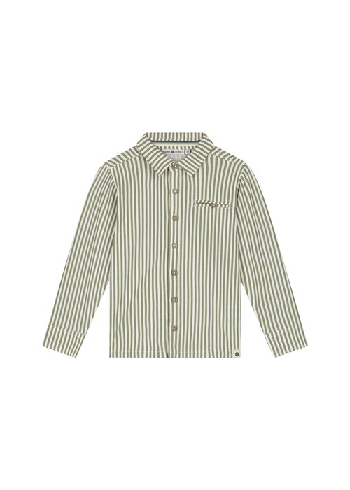 STAINS AND STORIES Stains and Stories boys shirt long sleeve Army