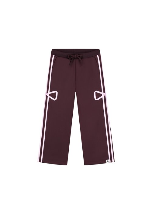 STAINS AND STORIES Stains and Stories girls track pant Wine Red
