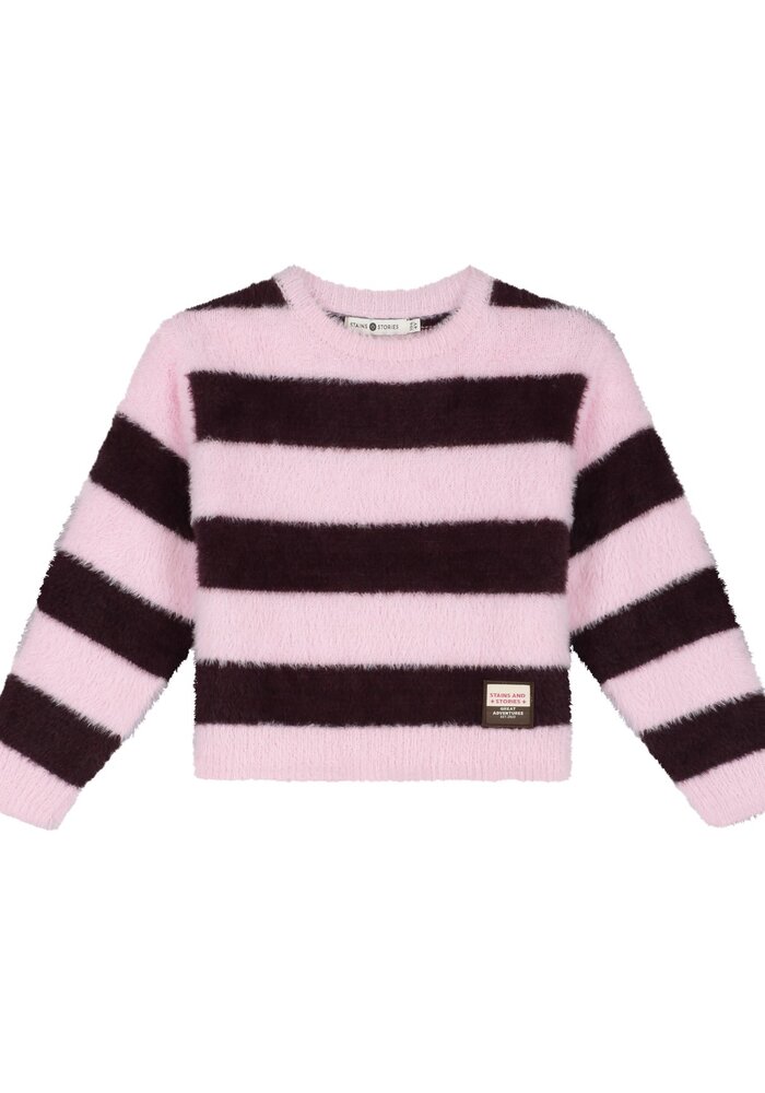 Stains and Stories girls pullover Wine Red