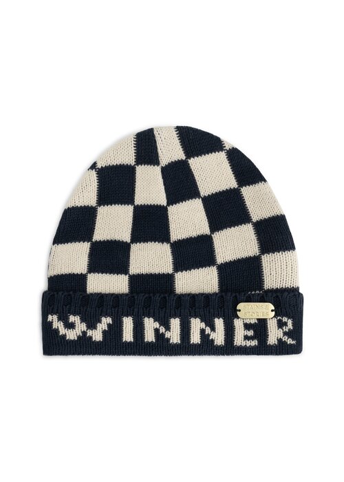 STAINS AND STORIES Stains and Stories boys hat Medium Blue