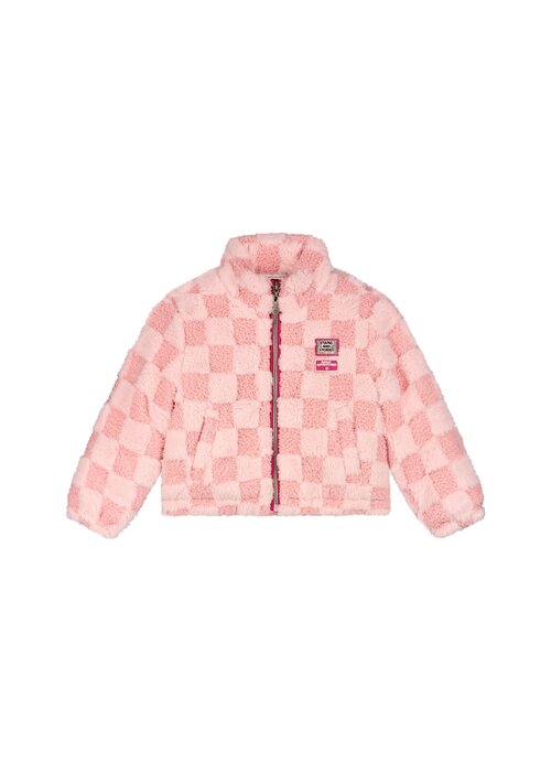 STAINS AND STORIES Stains and Stories girls teddy jacket Pink