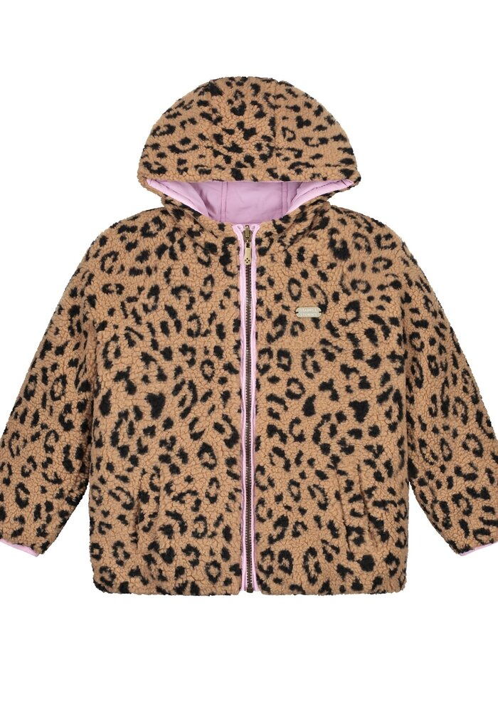 Stains and Stories girls reversible jacket Candy
