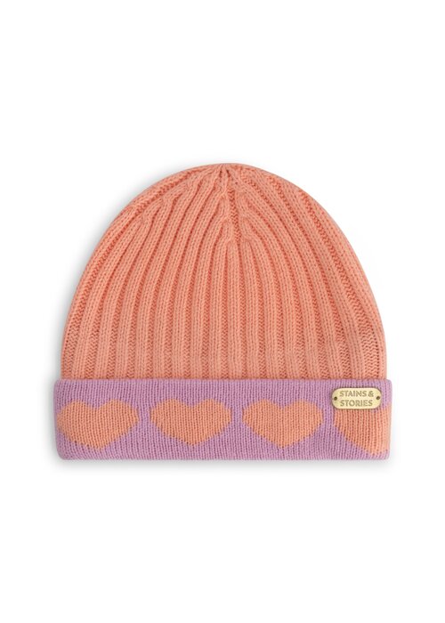 STAINS AND STORIES Stains and Stories girls hat Salmon