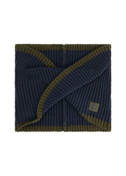 STAINS AND STORIES Stains and Stories unisex scarf Medium Blue