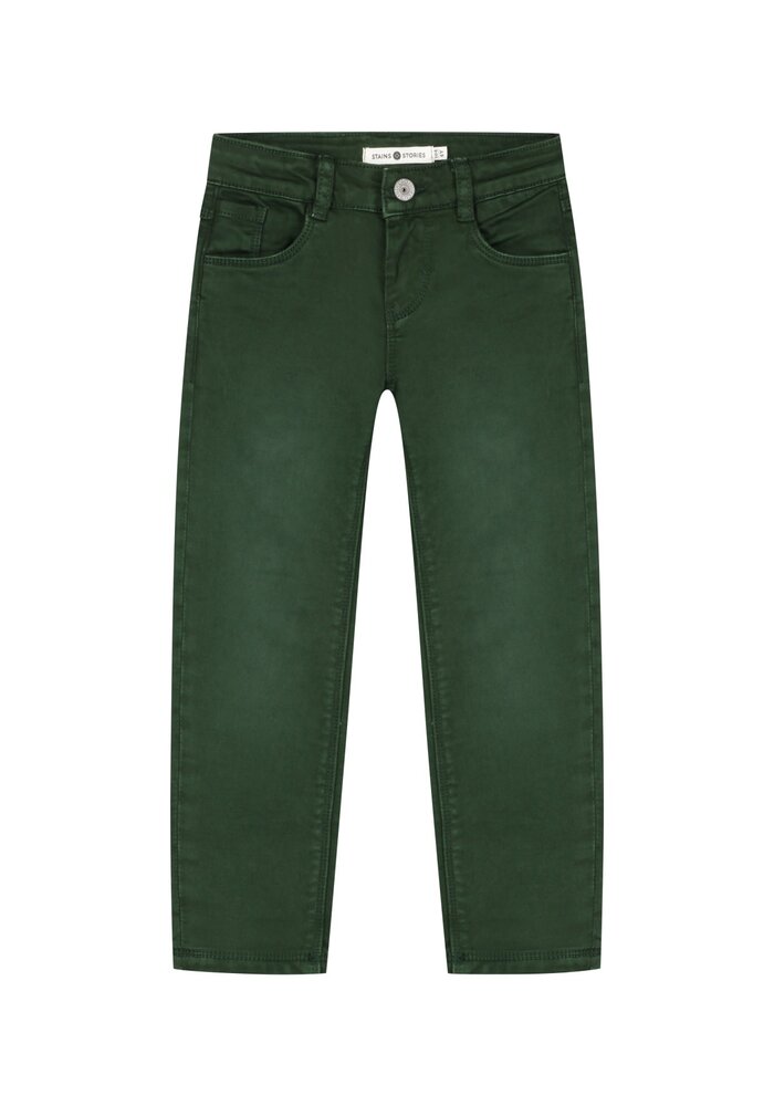 Stains and Stories boys pants Forest