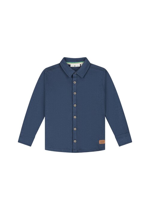 STAINS AND STORIES Stains and Stories boys shirt long sleeve Navy