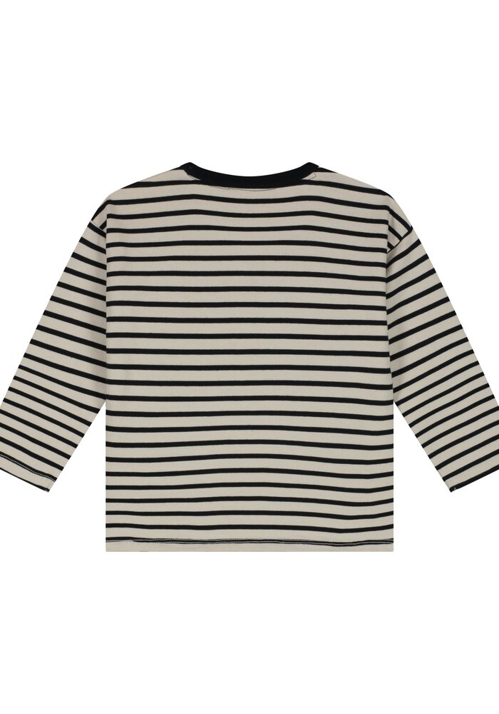 Stains and Stories boys t-shirt long sleeve Navy