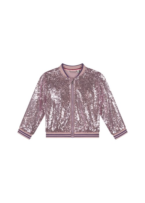STAINS AND STORIES Stains and Stories girls sequins cardigan Lilac