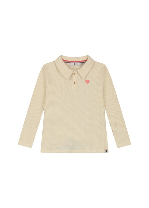 STAINS AND STORIES Stains and Stories girls t-shirt long sleeve Cream