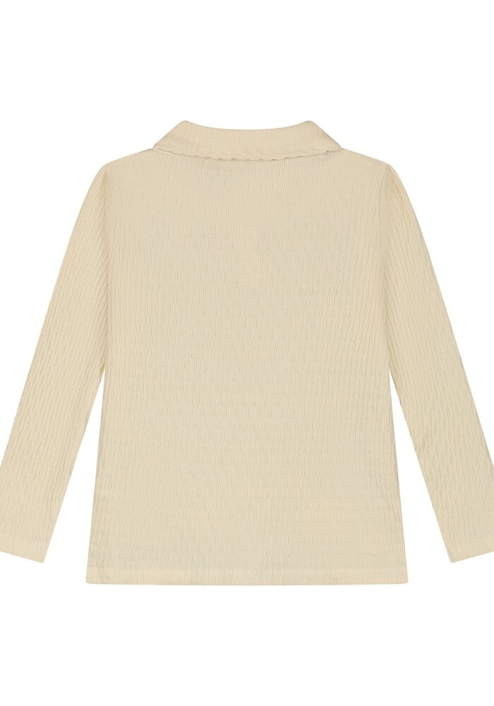Stains and Stories girls t-shirt long sleeve Cream