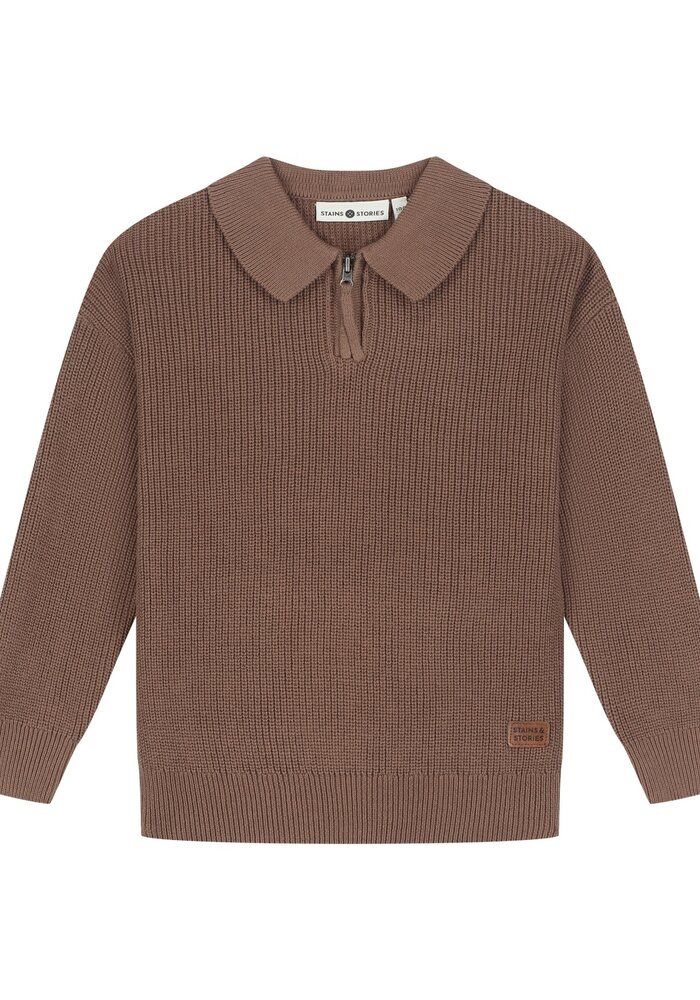 Stains and Stories boys pullover Earth